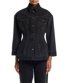 Wardrobe.nyc Wardrobe. nyc Denim Contour Jacket
