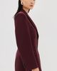 WARDROBE.NYC WARDROBE. NYC Double Breasted Contour Blazer Oxblood S - 5