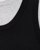 WARDROBE.NYC WARDROBE. NYC Layered Mini Tee White/Grey Marl/Black - 6