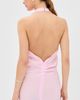 WARDROBE.NYC WARDROBE. NYC Liquid Halter Mini Dress Baby Pink - 3
