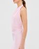 WARDROBE.NYC WARDROBE. NYC Liquid Halter Mini Dress Baby Pink - 4