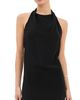 WARDROBE.NYC WARDROBE. NYC Liquid Halter Mini Dress Black - 1