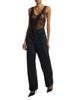 Wardrobe.nyc Wardrobe. nyc Low Rise Jeans in Black - 2