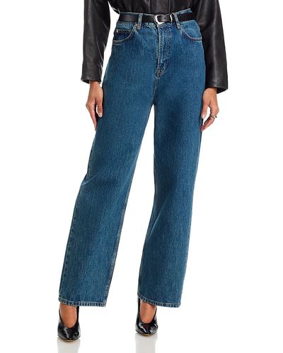 Wardrobe.nyc Wardrobe. nyc Low Rise Jeans in Indigo