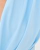 WARDROBE.NYC WARDROBE. NYC Matte Draped Mini Dress Sky - 6