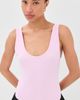 WARDROBE.NYC WARDROBE. NYC Opaque Scoop Bodysuit Baby Pink - 3