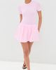 WARDROBE.NYC WARDROBE. NYC Opaque Tee Bodysuit Baby Pink - 5