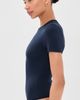 WARDROBE.NYC WARDROBE. NYC Opaque Tee Bodysuit Navy - 4