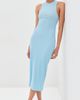WARDROBE.NYC WARDROBE. NYC Ribbed Racer Dress Cloud - 2