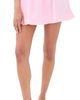 WARDROBE.NYC WARDROBE. NYC Ruched Mini Skirt Baby Pink - 1