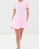 WARDROBE.NYC WARDROBE. NYC Ruched Mini Skirt Baby Pink - 5