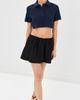 WARDROBE.NYC WARDROBE. NYC Ruched Mini Skirt Black - 5