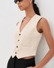 WARDROBE.NYC WARDROBE. NYC Spring Vest Cream - 2