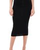 WARDROBE.NYC WARDROBE. NYC Translucent Midi Skirt Black - 1