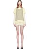 WARDROBE.NYC WARDROBE.NYC Beige & Yellow Layered Minidress Set - 1