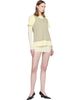WARDROBE.NYC WARDROBE.NYC Beige & Yellow Layered Minidress Set - 4