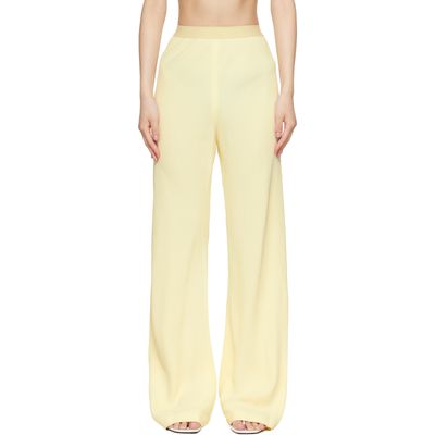 WARDROBE.NYC WARDROBE.NYC Beige Crepe Bias-Cut Trousers