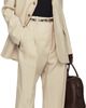 WARDROBE.NYC WARDROBE.NYC Beige Light Longline Blazer - 4