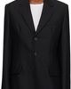 WARDROBE.NYC WARDROBE.NYC Black Light Longline Blazer - 1