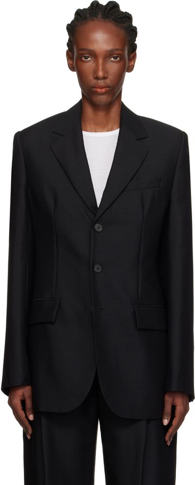 WARDROBE.NYC WARDROBE.NYC Black Light Longline Blazer