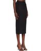 WARDROBE.NYC WARDROBE.NYC Black Sheer Midi Skirt - 2
