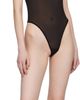 WARDROBE.NYC WARDROBE.NYC Black Sheer Tank Bodysuit - 4