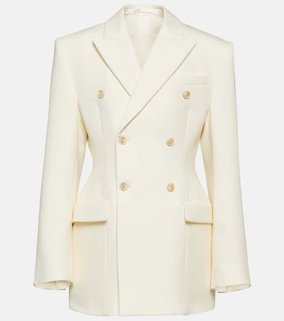Wardrobe.NYC Wardrobe.NYC Contour double-breasted wool blazer