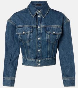 Wardrobe.NYC Wardrobe.NYC Cropped denim jacket