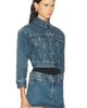 WARDROBE.NYC WARDROBE.NYC Denim Crop Jacket - 2