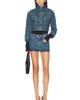 WARDROBE.NYC WARDROBE.NYC Denim Crop Jacket - 4