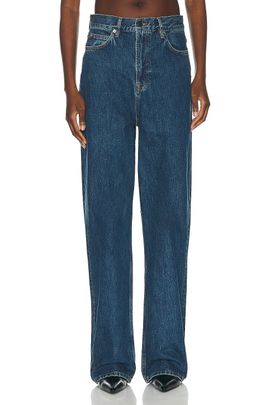 WARDROBE.NYC WARDROBE.NYC Denim Low Rise Straight Leg