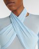 Wardrobe.NYC Wardrobe.NYC Draped sheer bodysuit - 4