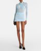 Wardrobe.NYC Wardrobe.NYC Draped sheer bodysuit - 6
