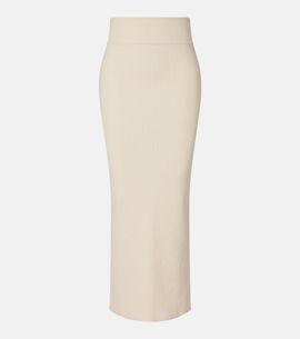 Wardrobe.NYC Wardrobe.NYC Knitted cotton column skirt