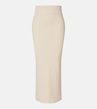 Wardrobe.NYC Wardrobe.NYC Knitted cotton column skirt