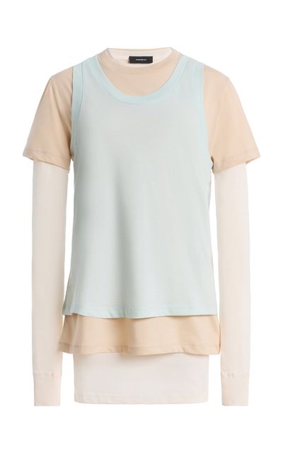 Wardrobe.NYC Wardrobe.NYC Layered Tee Mini