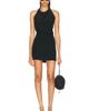 WARDROBE.NYC WARDROBE.NYC Liquid Halter Mini Dress - 1
