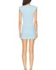 WARDROBE.NYC WARDROBE.NYC Matte Draped Mini Dress - 3