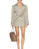 WARDROBE.NYC WARDROBE.NYC Mini Clean Trench Coat - 1
