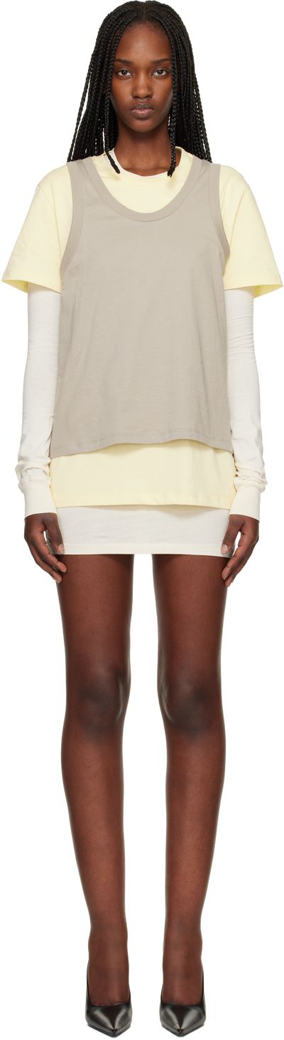 WARDROBE.NYC WARDROBE.NYC Multicolor Layered Minidress & T-shirt Set