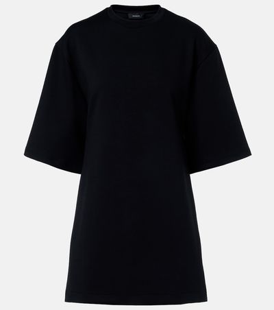 Wardrobe.NYC Wardrobe.NYC Open-back cotton-blend jersey minidress