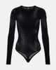 Wardrobe.NYC Wardrobe.NYC Open-knit wool-blend bodysuit - 1