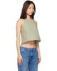 WARDROBE.NYC WARDROBE.NYC Taupe Clean Backless Halter Top - 2