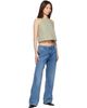 WARDROBE.NYC WARDROBE.NYC Taupe Clean Backless Halter Top - 4