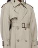 WARDROBE.NYC WARDROBE.NYC Taupe Clean Mini Trench Coat - 2