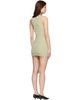 WARDROBE.NYC WARDROBE.NYC Taupe Racer Tunic Minidress - 3