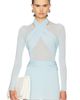 WARDROBE.NYC WARDROBE.NYC Translucent Bodysuit - 1