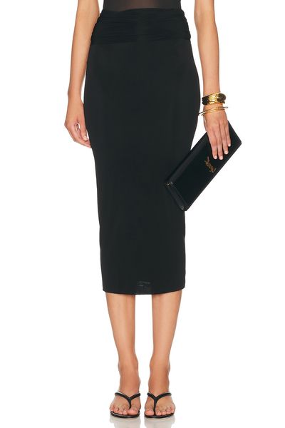 WARDROBE.NYC WARDROBE.NYC Translucent Skirt Midi Skirt