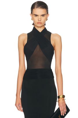 WARDROBE.NYC WARDROBE.NYC Translucent Tank Bodysuit