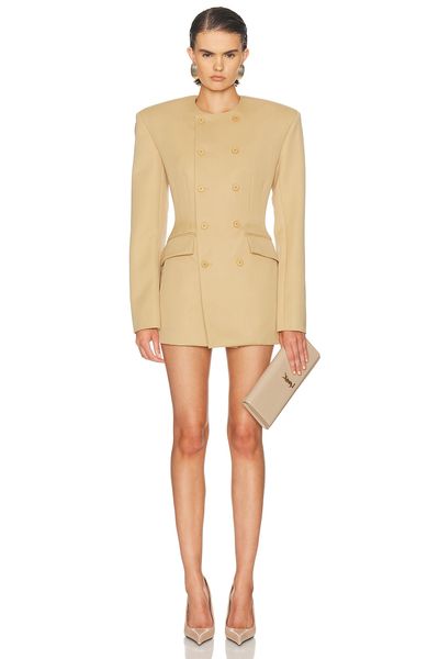 WARDROBE.NYC WARDROBE.NYC x Rosie Huntington-Whiteley Sculpted Blazer Dress